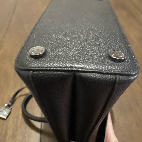 Michael Kors Adele Leather Satchel - Picture 11 of 14